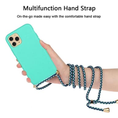 SKALO iPhone 15 Pro Max Mobilhalsband Skal - Turkos