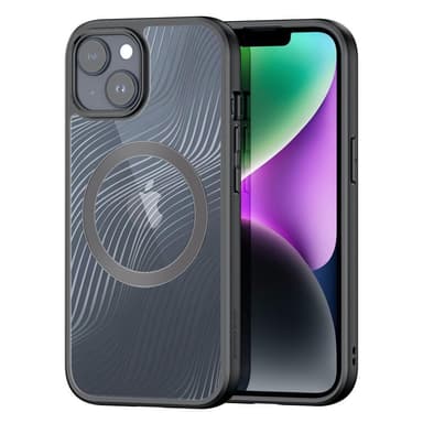 DUX DUCIS iPhone 15 Plus Aimo Series Magnetring Skal - Svart