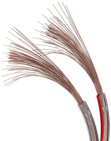 Goobay Högtalarkabel transparent CCA