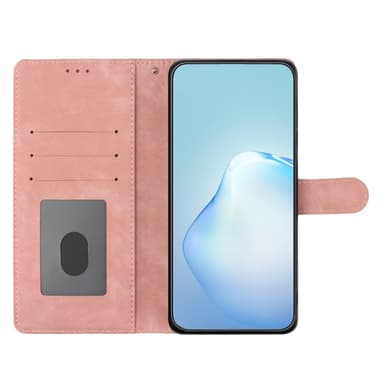 SKALO iPhone 15 Pro Max Plånboksfodral i PU-Läder - Roséguld