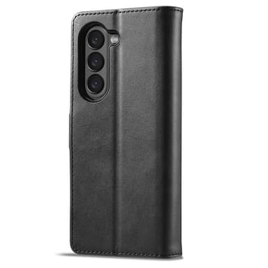 SKALO Samsung Z Fold5 LC.IMEEKE Plånboksfodral i PU-Läder - Svart