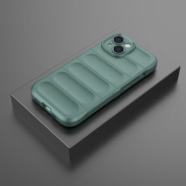 SKALO iPhone 15 Plus Rugged Bumpers TPU-Skal