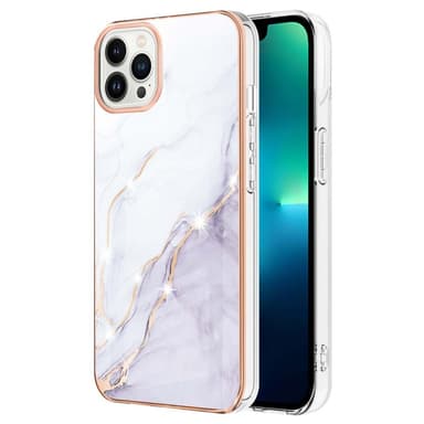 SKALO iPhone 15 Pro Max Marmor TPU-skal - Motiv 4