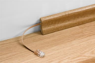 Goobay CAT 6 platt patchkabel, U/UTP, ljusbrun
