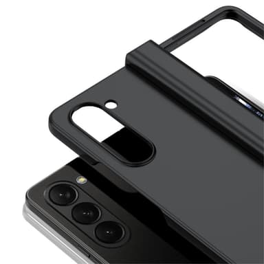 SKALO Samsung Z Fold5 Skin-touch Fold Skal - Rosa