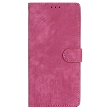 SKALO iPhone 15 Pro Max Plånboksfodral i PU-Läder - Cerise