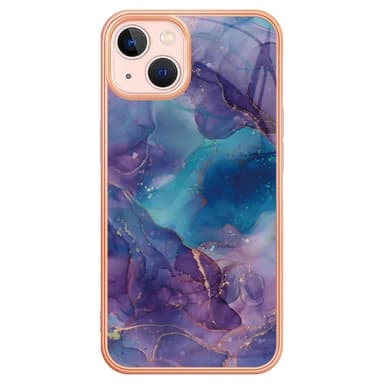 SKALO iPhone 15 Marmor TPU-skal - Motiv 5