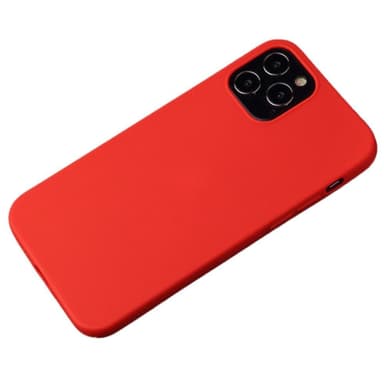 SKALO iPhone 15 Ultratunn TPU-Skal - Röd