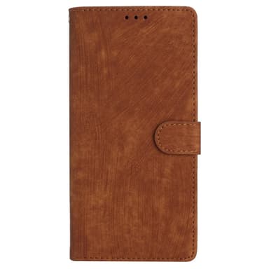 SKALO iPhone 15 Pro Max Plånboksfodral i PU-Läder - Brun