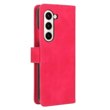 SKALO Samsung Z Fold5 Plånboksfodral i PU-Läder - Cerise