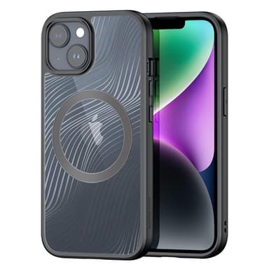 DUX DUCIS iPhone 15 Aimo Series Magnetring Skal - Svart