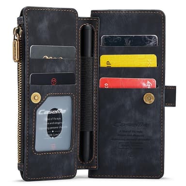 CaseMe Samsung Z Fold5 CaseMe Big Wallet Plånboksfodral - Svart