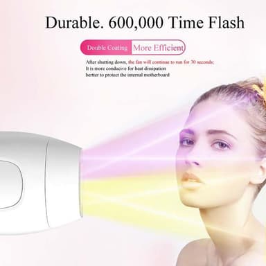 IPL laser epilator för permanent hårborttagning Vit