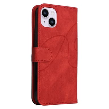 KT Plånboksfodral till iPhone 15 Plus - Röd