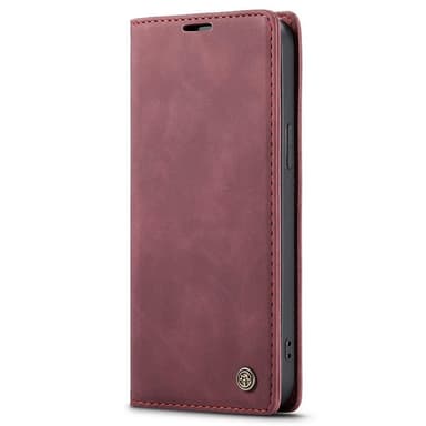 CASEME Plånboksfodral iPhone 15 Plus - Röd