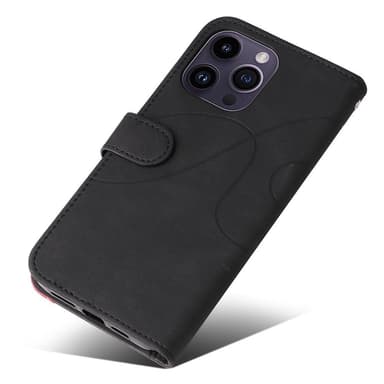 KT Plånboksfodral till iPhone 15 Pro Max - Svart