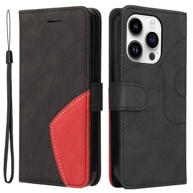 KT Plånboksfodral till iPhone 15 Pro - Svart