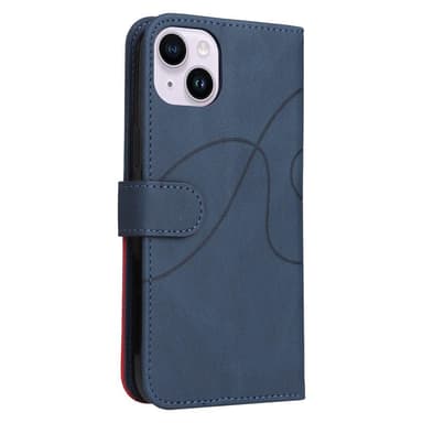KT Plånboksfodral till iPhone 15 Plus - Blå
