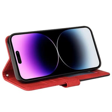 KT Plånboksfodral till iPhone 15 Pro Max - Röd