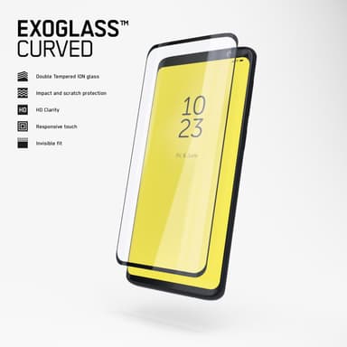Copter Exoglass Curved Frame iPhone 15