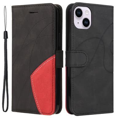 KT Plånboksfodral till iPhone 15 Plus - Svart
