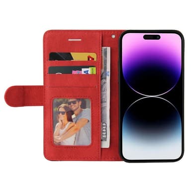 KT Plånboksfodral till iPhone 15 Pro Max - Röd