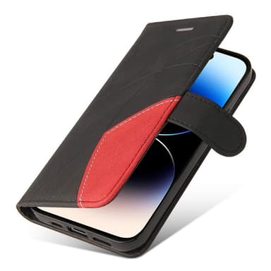 KT Plånboksfodral till iPhone 15 Pro - Svart