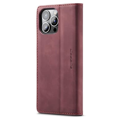 CASEME Plånboksfodral iPhone 15 Pro - Röd