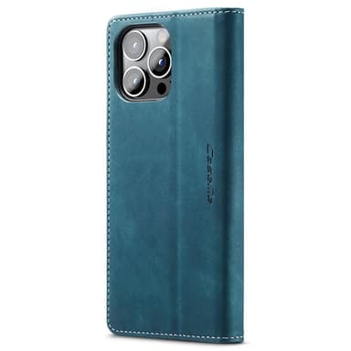 CASEME Plånboksfodral iPhone 15 Pro Max - Blå