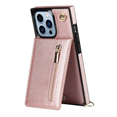Zipper necklace case Apple iPhone 15 Pro Max - Rosè