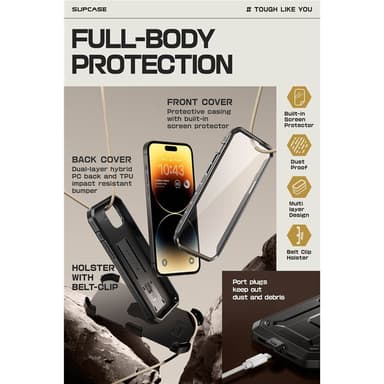 SUPCASE UB Pro skal Apple iPhone 15