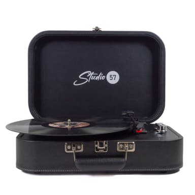 Studio 57 Mellow skivspelare (svart)