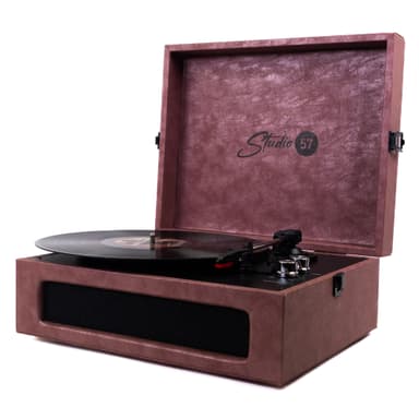 Studio 57 Groovy skivspelare (lila)