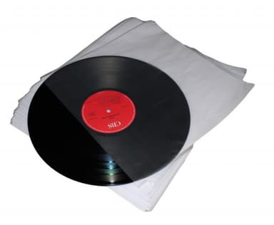 Plastfickor för LP-skivor (50 stk)