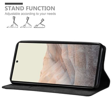 Skal Google PIXEL 6 Plånboksfodral (Svart)