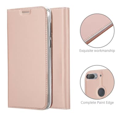 HTC Desire 12 PLUS Plånboksfodral Skal (Rosa)