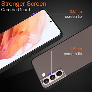 Samsung Galaxy S21 5G Skal Fodral Case (Transparent)