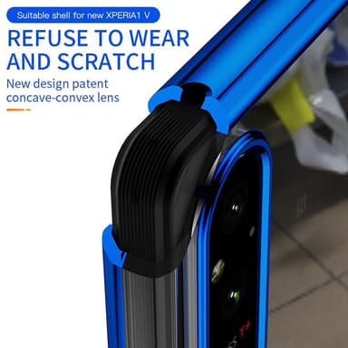 För Sony Xperia 1 V skal Finger Ring TPU