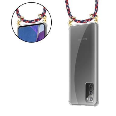 Samsung Galaxy NOTE 20 Skal Fodral Kedja (Blå)