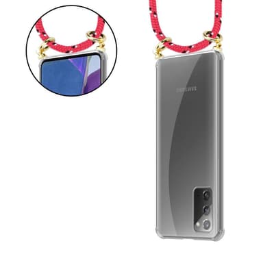 Samsung Galaxy NOTE 20 Skal Fodral Kedja (Rosa)