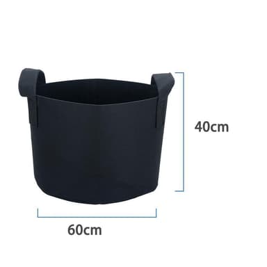 5x Planteringssäck Planteringskärl (113 l - 60 x 40 cm)