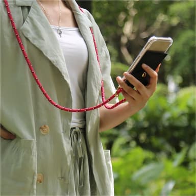 iPhone 12 PRO MAX Skal Fodral Kedja (Rosa)