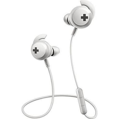 Philips SHB4305W Bluetooth Sportshörlurar - Vit
