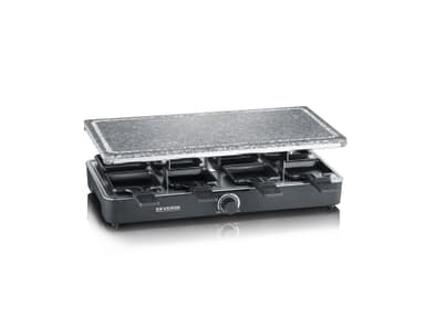 Severin Sten Raclette 8 pers. 1300 watt Natur/Svart