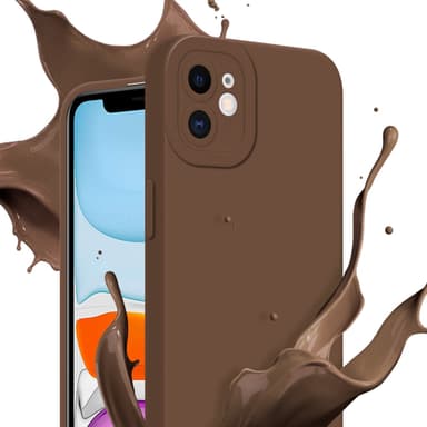 iPhone 11 Skal Fodral Case (Brun)