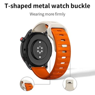 Rem för Forerunner 265  255 Vivoactive 4 Venu 2 22 mm svart