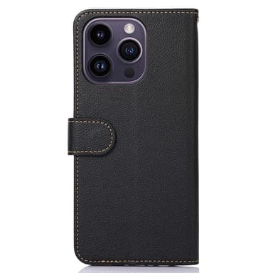 KHAZNEH till iPhone 15 Pro Plånboksfodral - Svart/Röd