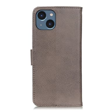 KHAZNEH iPhone 15 Plånboksfodral - Khaki