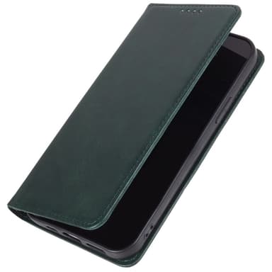 Plånboksställ Telefon Fodral Skal för iPhone 15 Pro Max - Grön