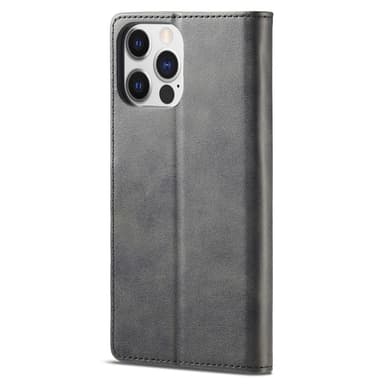 LC.IMEEKE Plånboksfodral till iPhone 15 Pro - Svart